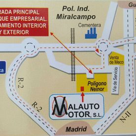 Valauto Motor mapa guía